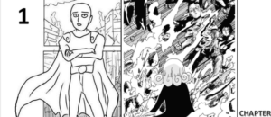one punch man webcomic art